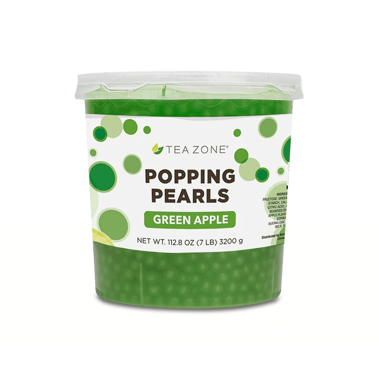 POPPING PEARL MANZANA VERDE TEA ZONE 3200 GR - Kitchen Experts KEXJellys y Popping PearlsTea ZoneKitchen Experts KEX