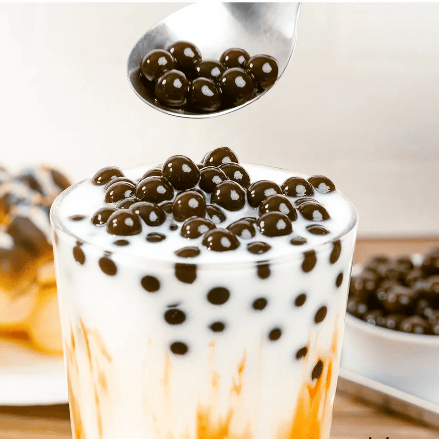 Tea Zone Brown Sugar Perlitas Explosivas Boba 3200 Gramos para cafeterías | Kitchen Experts KEX