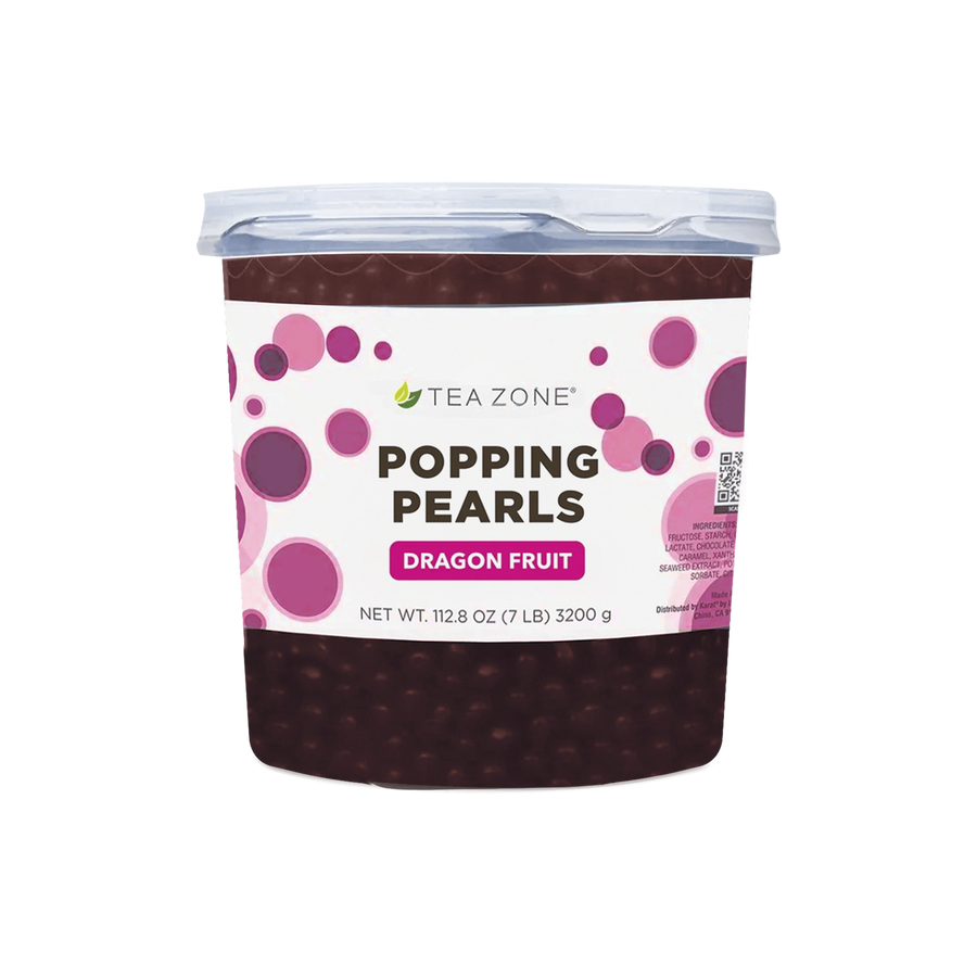 Popping Pearls Dragon Fruit | Tea Zone 3200 Gramos | Perlitas Explosivas | Popping Boba
