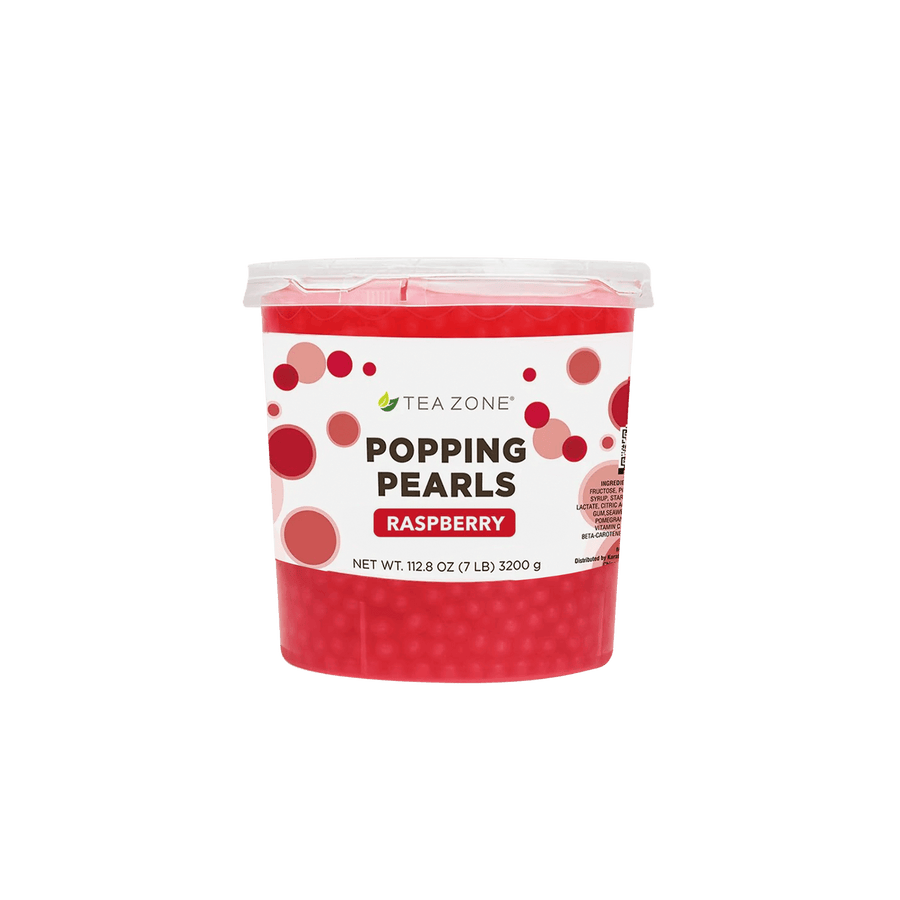 Tea Zone Frambuesa Perlitas Explosivas Boba 3200 Gramos para cafeterías | Kitchen Experts KEX