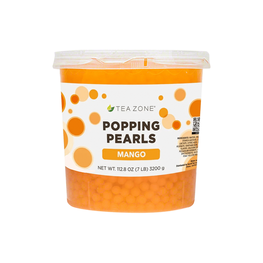 Popping Pearls Mango | Tea Zone 3200 Gramos | Perlitas Explosivas Popping Boba