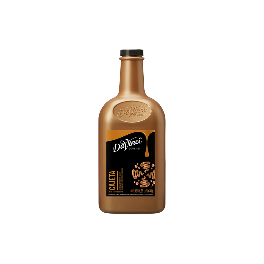 Salsa DaVinci Cajeta Botella 1/2 Galón