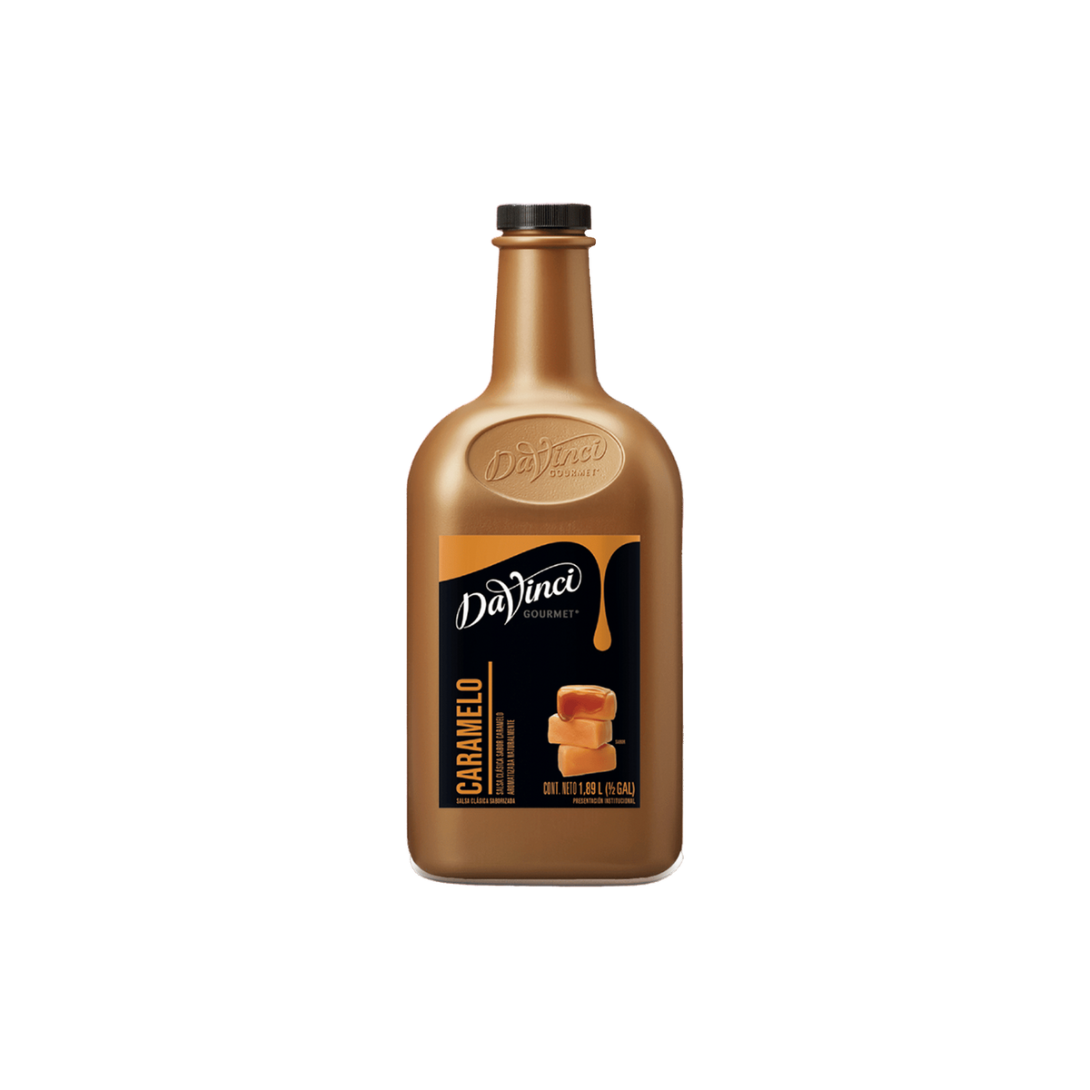 Salsa DaVinci Caramelo Botella 1/2 Galón