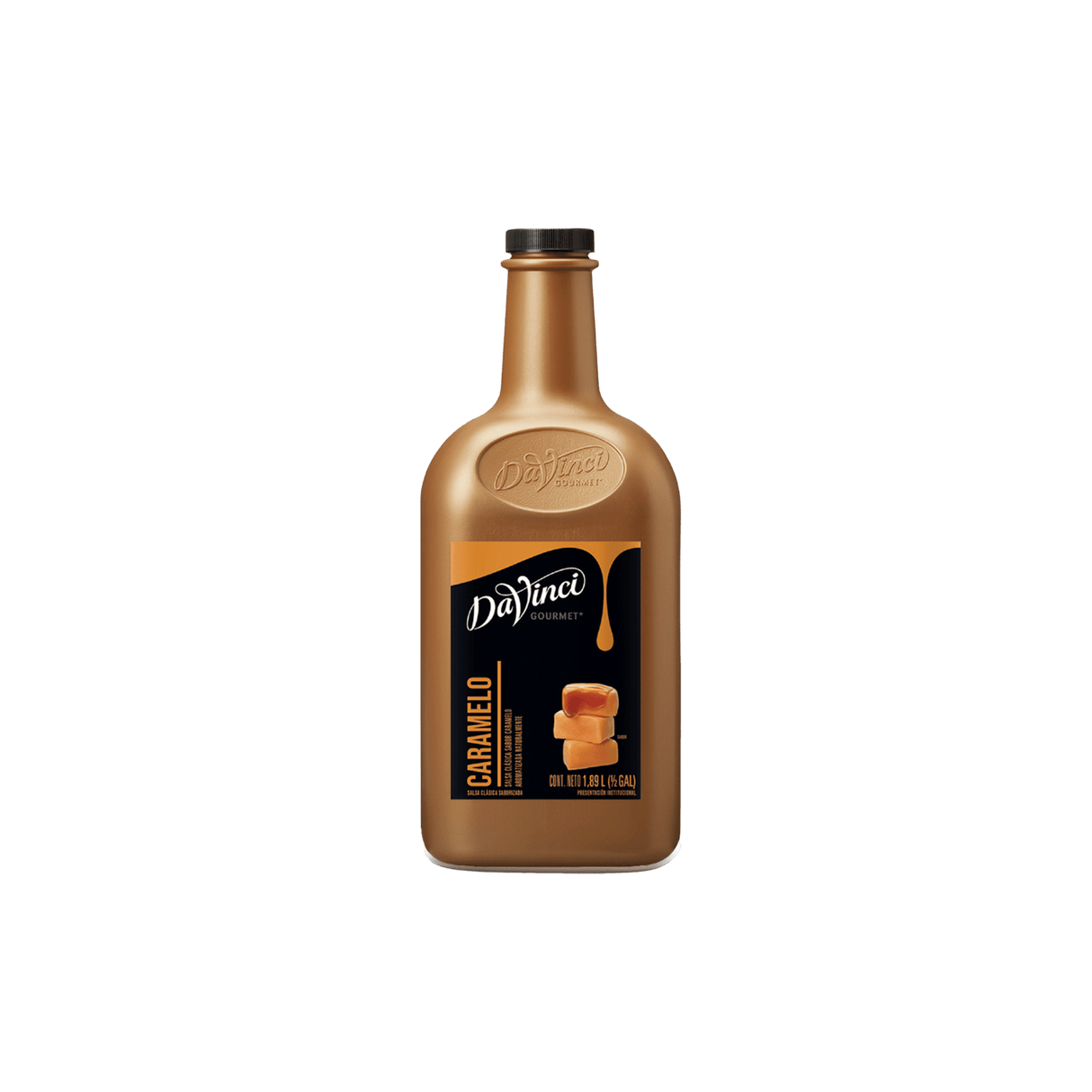 SALSA DAVINCI CARAMELO BOTELLA 1/2 GALON