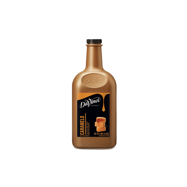 SALSA DAVINCI CARAMELO BOTELLA 1/2 GALON
