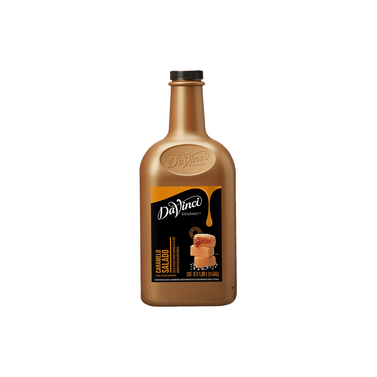 Salsa DaVinci Caramelo Salado Botella 1/2 Galón