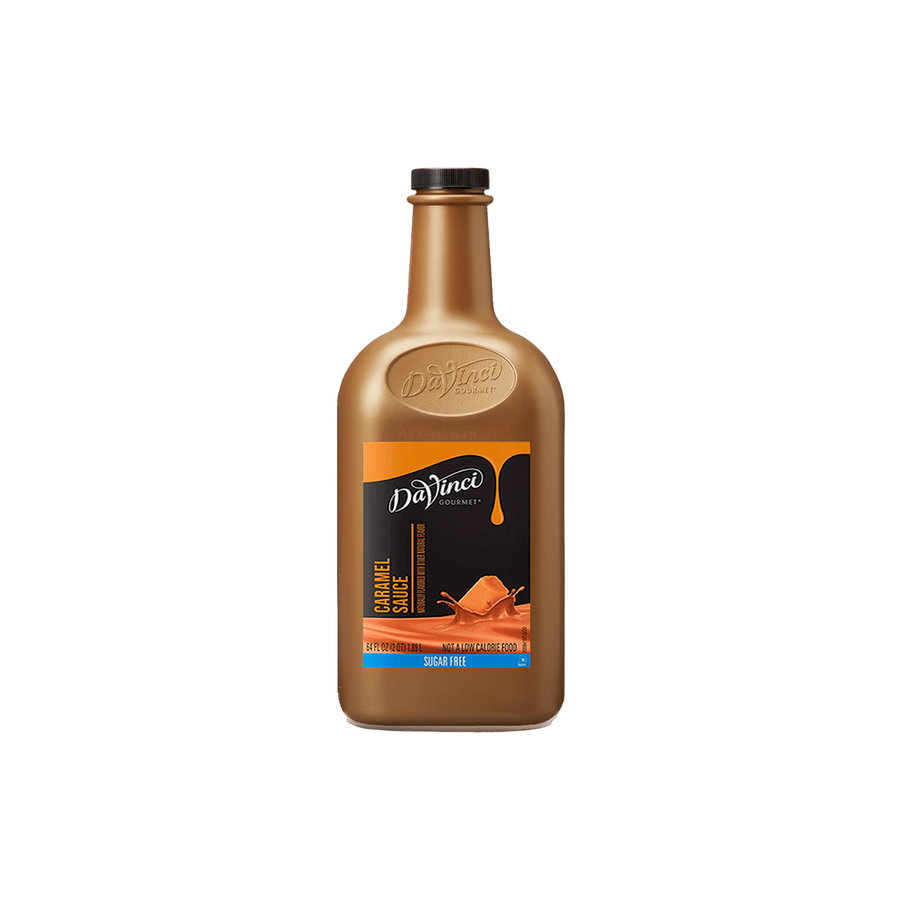 Salsa DaVinci Caramelo Sugar Free Botella 1/2 Galón