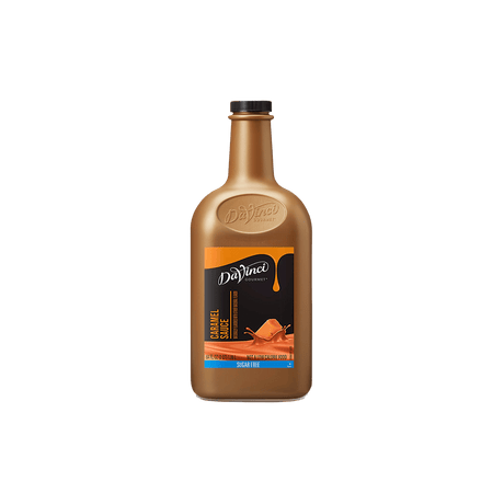 SALSA DAVINCI CARAMELO SUGAR FREE BOTELLA 1/2 GALON