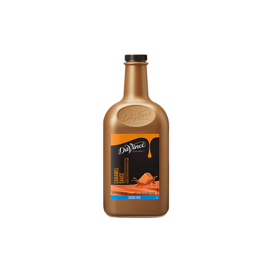 DaVinci Salsa Caramelo Sugar Free 1/2 Galon para cafeterías | Kitchen Experts KEX