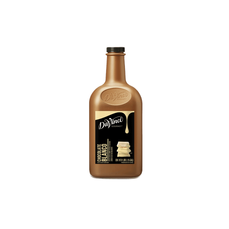 SALSA DAVINCI CHOCOLATE BLANCO BOTELLA 1/2 GALON