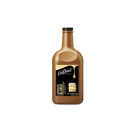 DaVinci Salsa Chocolate Blanco 1/2 Galon para cafeterías | Kitchen Experts KEX
