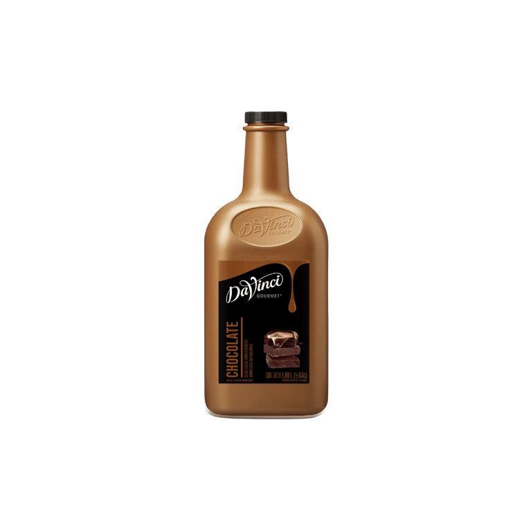 DAVINCI CHOCOLATE SAUCE 1/2 GALLON BOTTLE