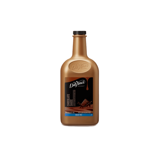 DaVinci Salsa Chocolate Sugar Free 1/2 Galon para cafeterías | Kitchen Experts KEX