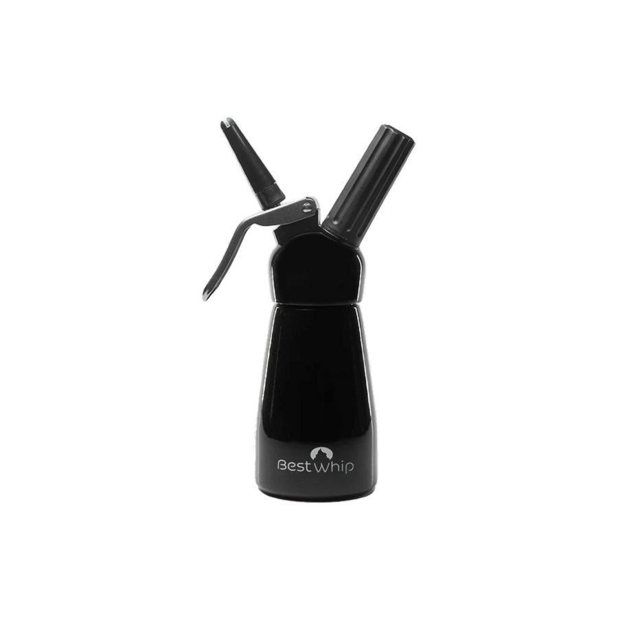 Sifon Barista Best Whip 1/4 Litro Aluminio Negro 25OML