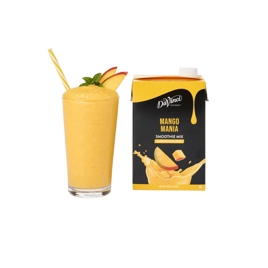DaVinci Smoothie Mix Gourmet Mango Mania Mango Concentrado 1.42 L para cafeterías | Kitchen Experts KEX