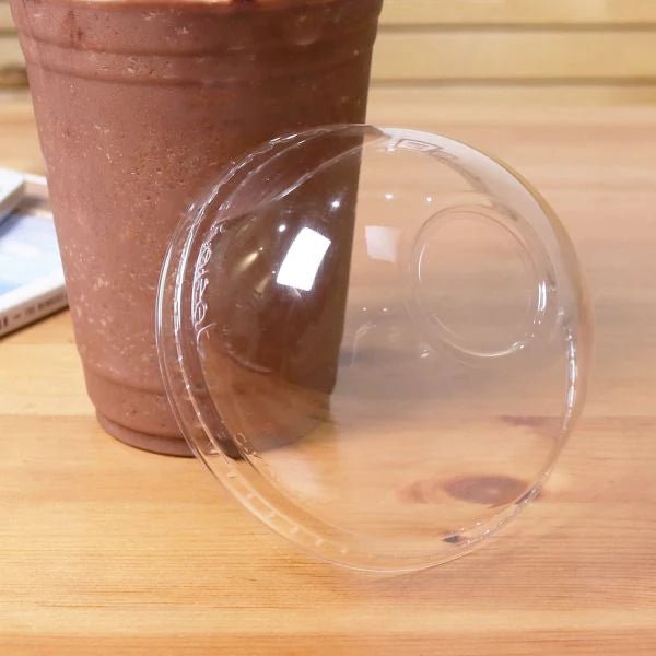 Twinco Tapa Domo Plástico Vaso Transparente Vaso 12 Oz para cafeterías | Kitchen Experts KEX