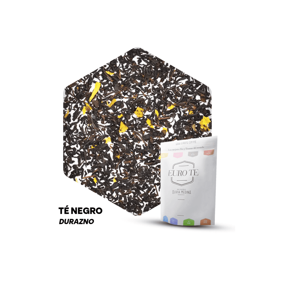 Euro Té Negro Durazno 250 Gramos para cafeterías | Kitchen Experts KEX