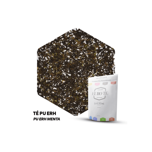 Euro Té Pu Erh Menta 250 Gramos para cafeterías | Kitchen Experts KEX
