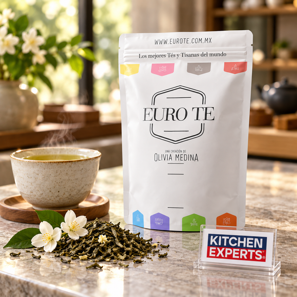 Té Verde Jazmin Euro Té Bolsa 250 Gramos - escena KEX