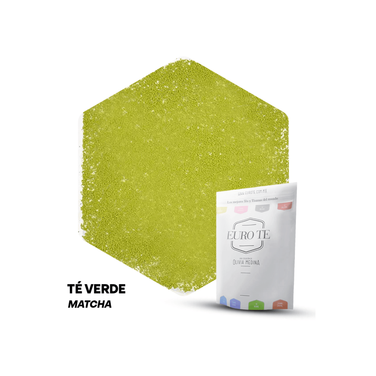 Té Verde Matcha Euro Té 250g | Matcha Japonés Premium en Polvo para Lattes, Smoothies y Repostería