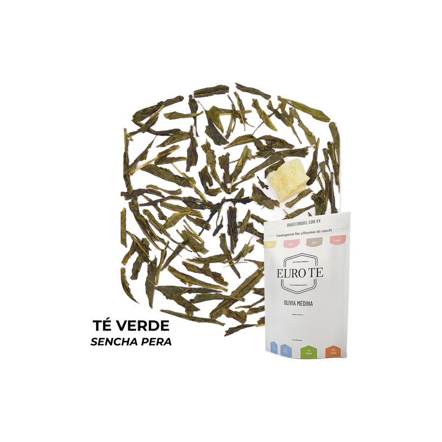 Té Verde Sencha Pera Euro Té Bolsa 250 Gramos