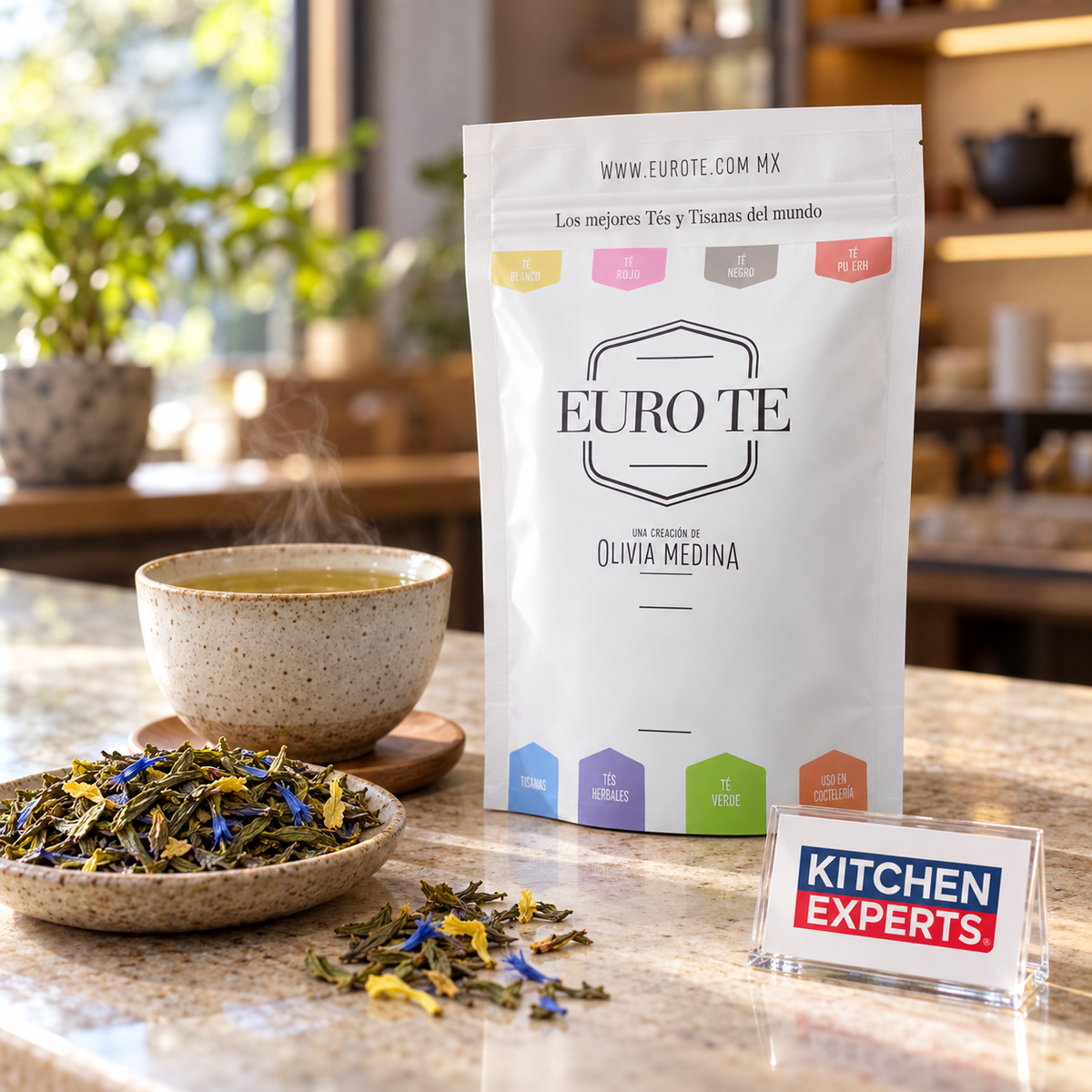 Té Verde Teallennium Euro Té Bolsa 250 Gramos - escena KEX