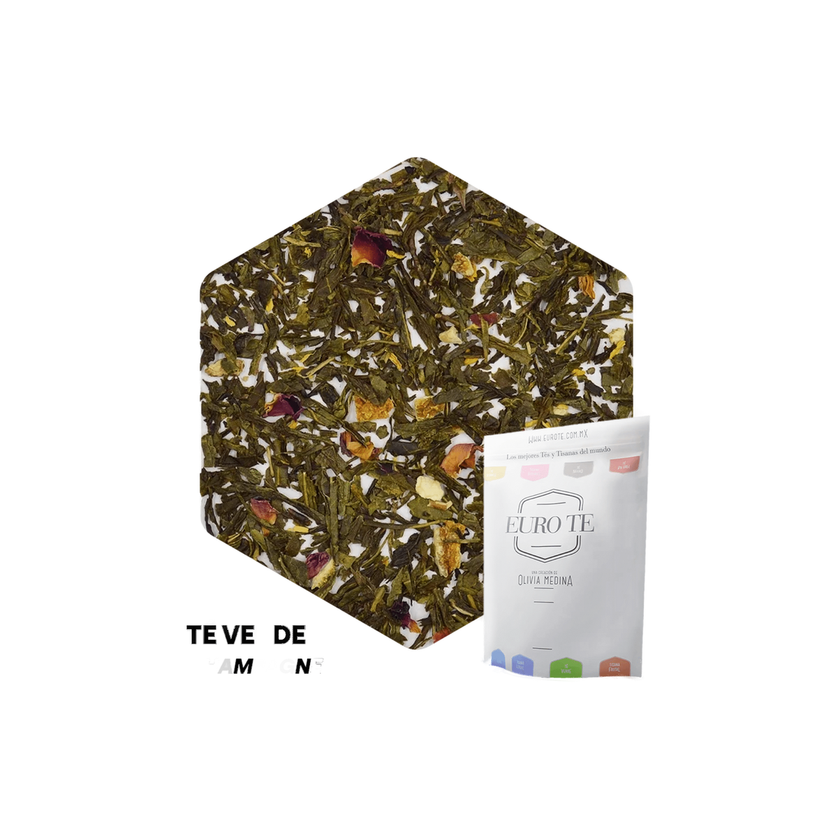 Té Verde Verde Champagne Euro Té 250 Gramos