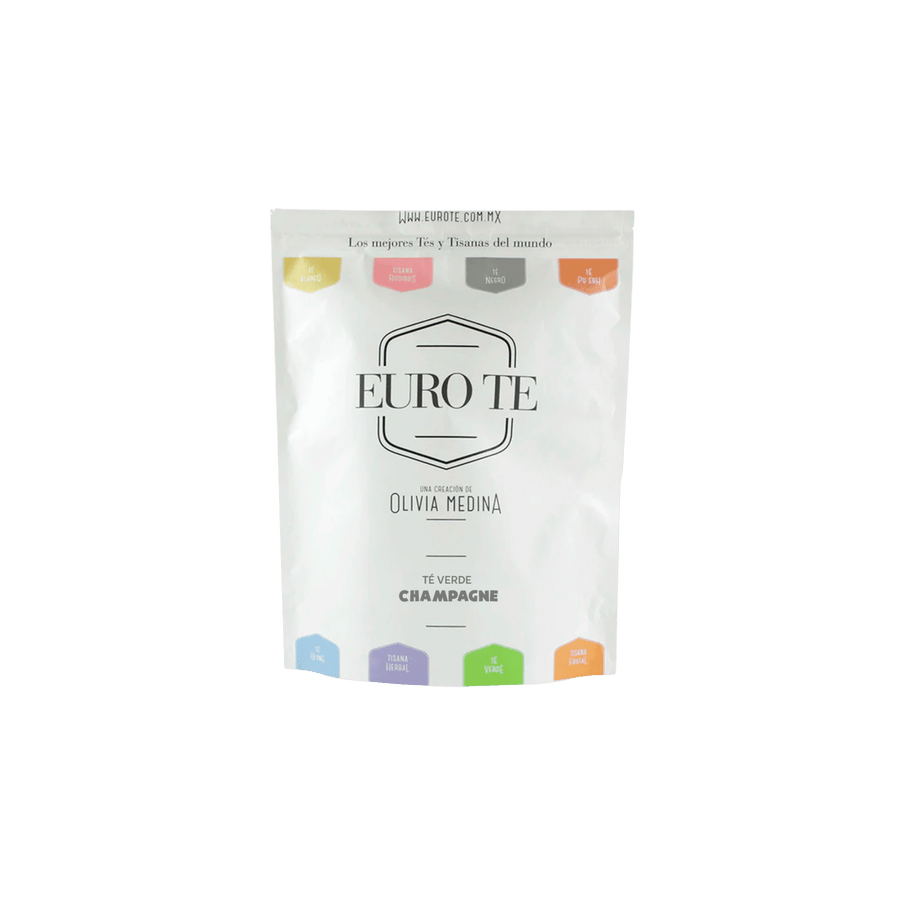 Euro Té Verde Verde Champagne 250 Gramos para cafeterías | Kitchen Experts KEX