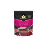 TISANA FRUTAL ARANDANO FRESA Y PETALOS AMOR EN ROSA MARINA BOLSA 250 GRAMOS