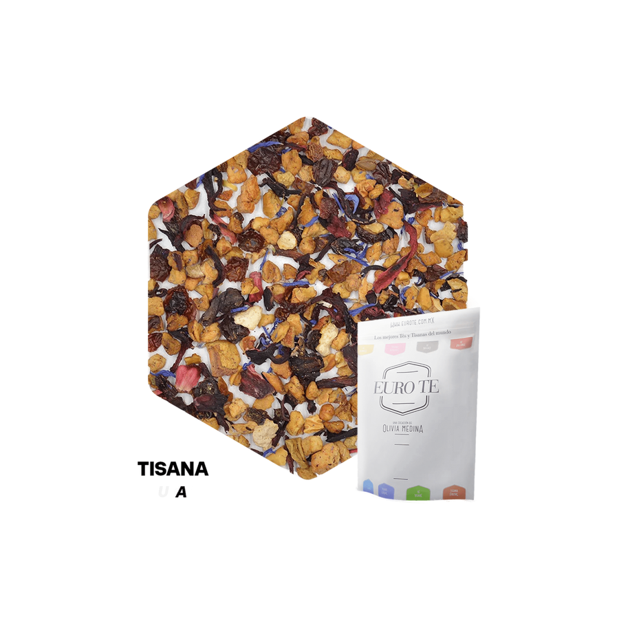 Tisana Frutal Blue Eyes Euro Té Bolsa 250 Gramos