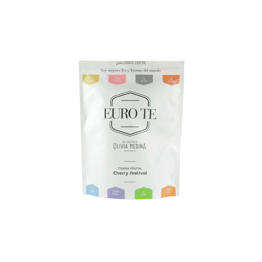 Euro Té Tisana Frutal Cherry Festival 250 Gramos para cafeterías | Kitchen Experts KEX