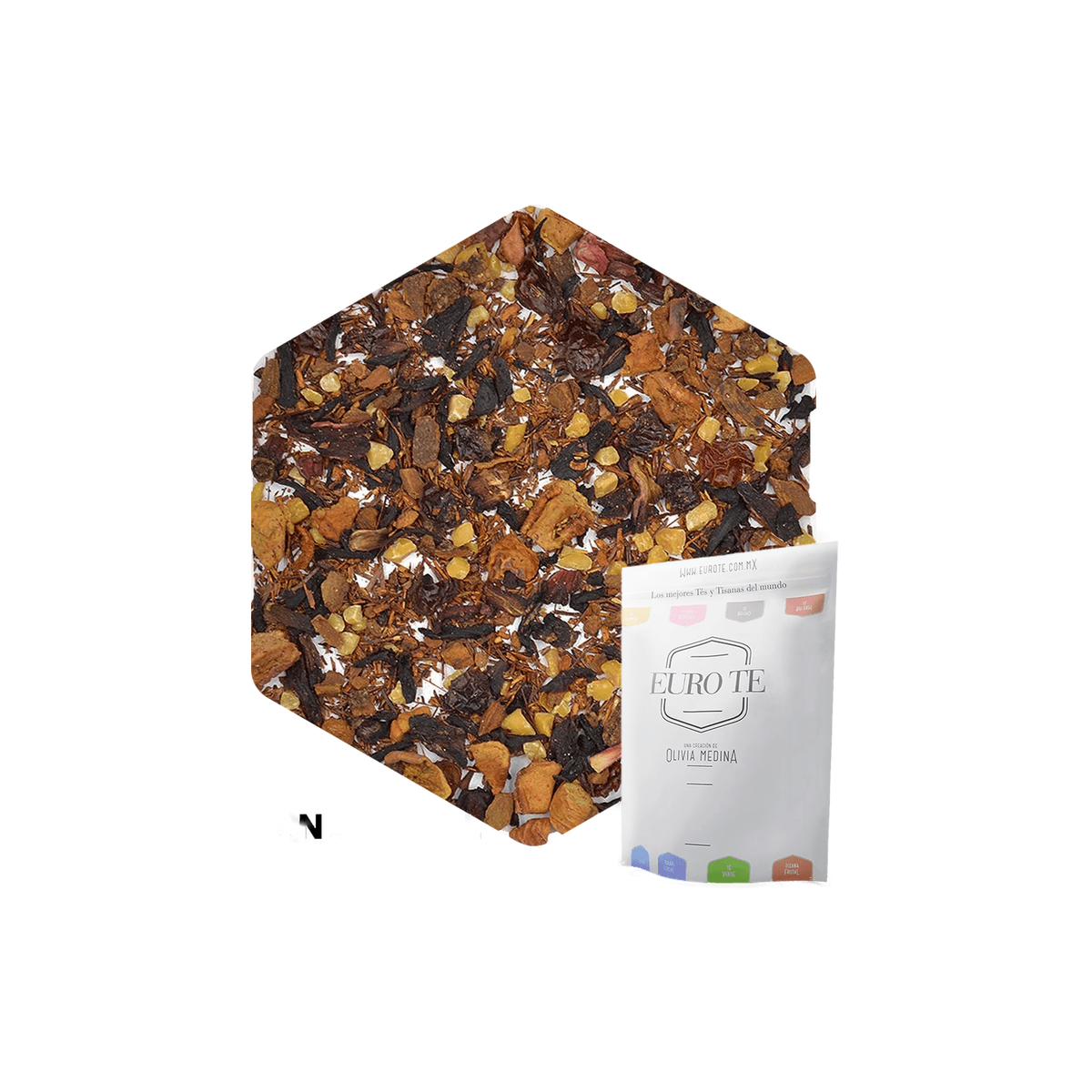 Tisana Frutal Fire Place Euro Té Bolsa 500 Gramos