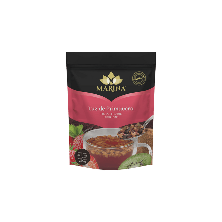 Tisana Frutal Fresa Kiwi Luz de Primavera Marina 250g