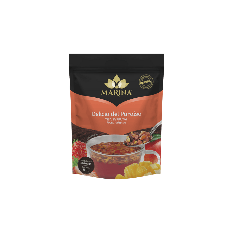 Marina Tisana Frutal Fresa Mango Delicia Paraíso 250g para cafeterías | Kitchen Experts KEX