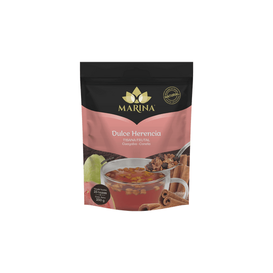 Marina Tisana Frutal Guayaba Canela Gourmet Dulce Herencia 250g para cafeterías | Kitchen Experts KEX