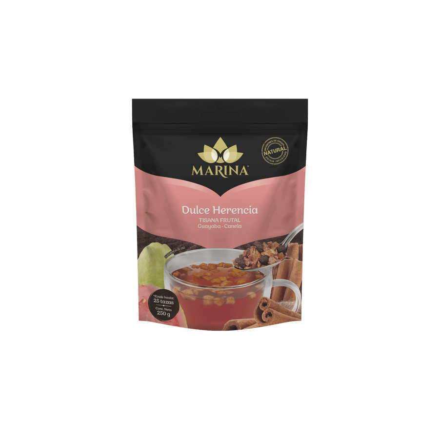 Marina Tisana Frutal Guayaba Canela Dulce Herencia 500 Gramos para cafeterías | Kitchen Experts KEX