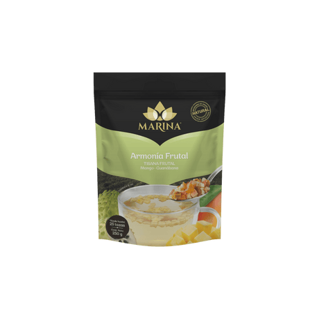 TISANA FRUTAL MANGO GUANABANA  ARMONIA FRUTAL MARINA BOLSA 250 GRAMOS