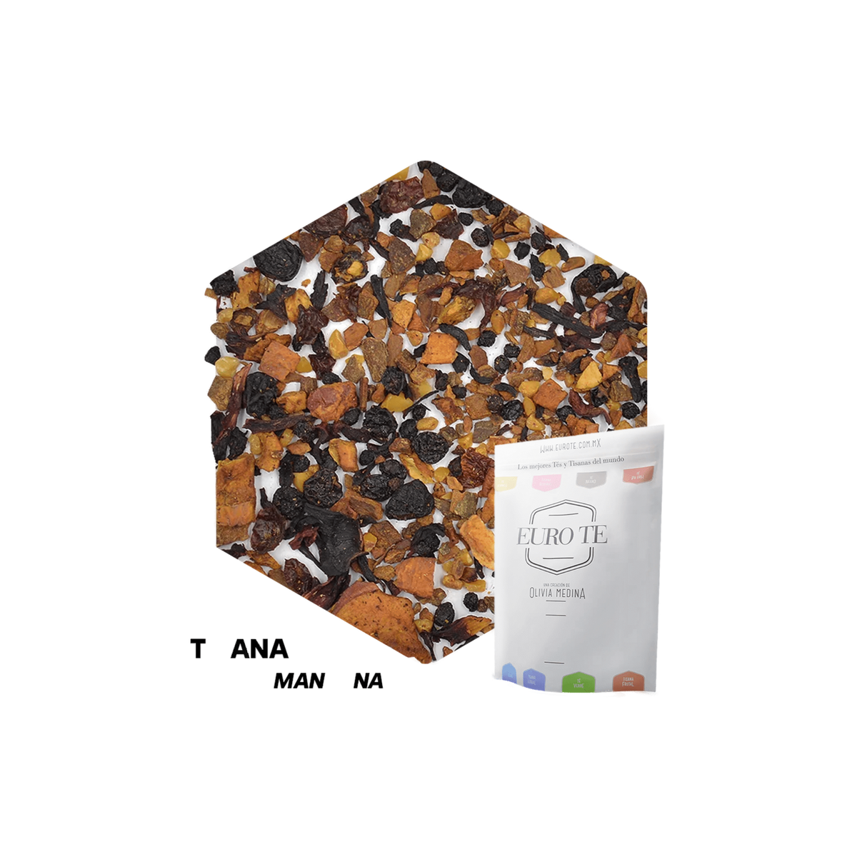 Tisana Frutal Manzana Euro Té 250 Gramos