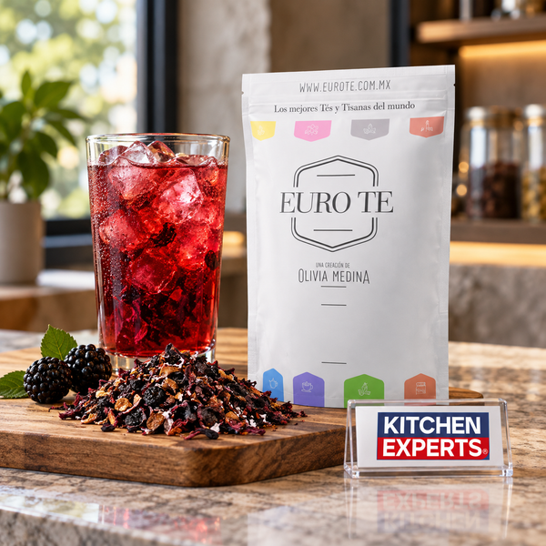 Tisana Frutal Moras de la Selva Euro Té Bolsa 250 Gramos - escena KEX