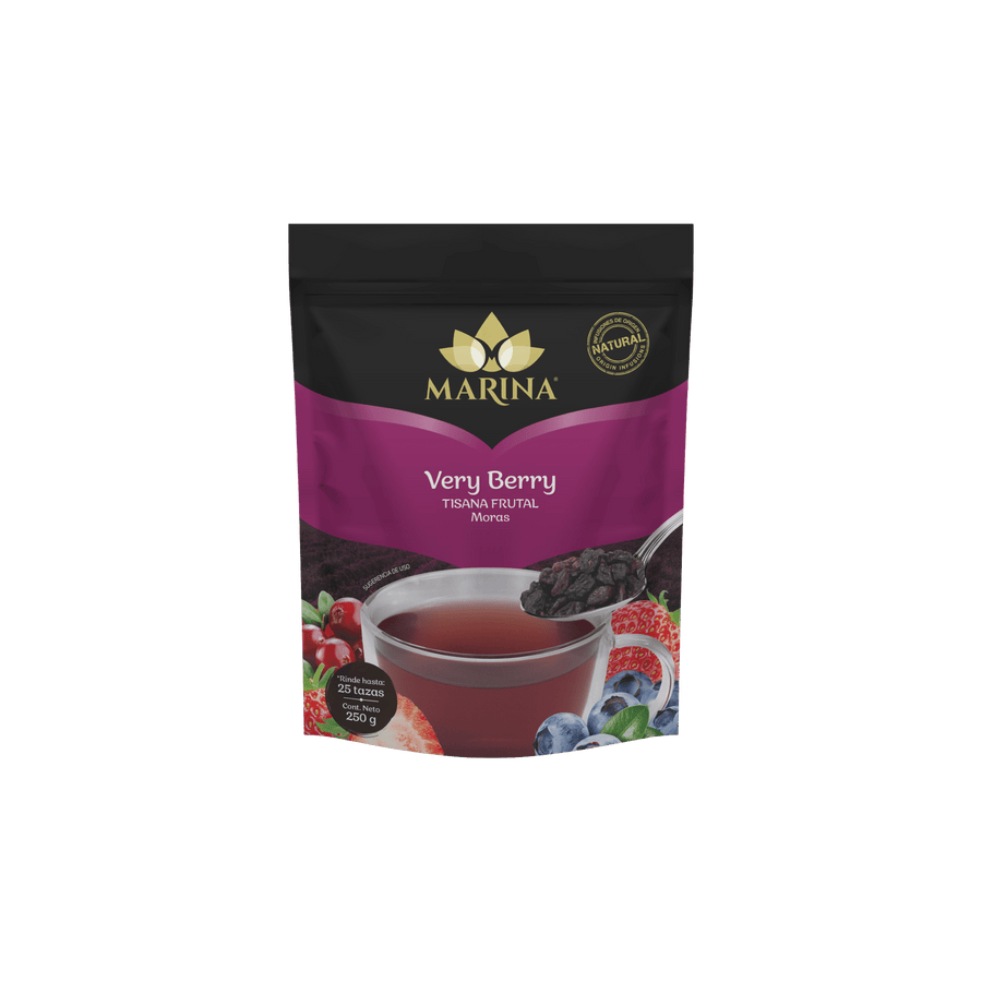 Marina Tisana Frutal Moras Very Berry 500 Gramos para cafeterías | Kitchen Experts KEX
