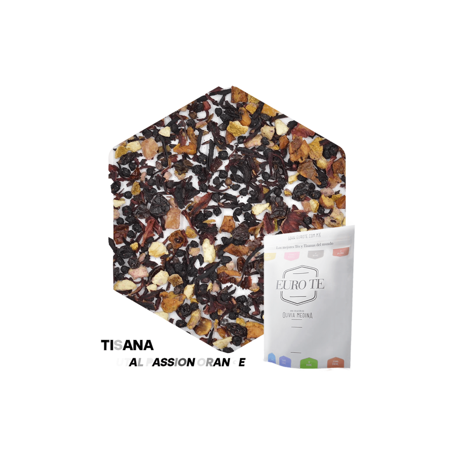 Tisana Frutal Passion Orange Euro Té 250 Gramos