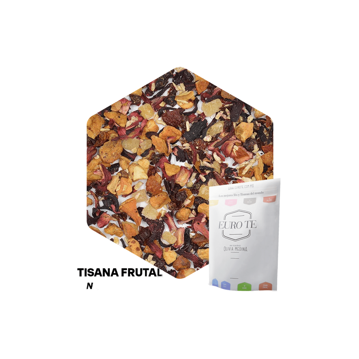 Tisana Frutal Piña Colada Euro Té Bolsa 250 Gramos