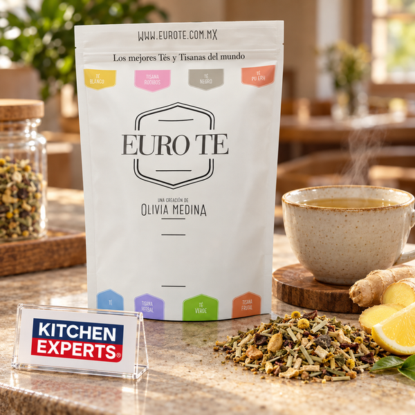 Tisana Herbal Jengibre Limón Euro Té Bolsa 250 Gramos - escena KEX