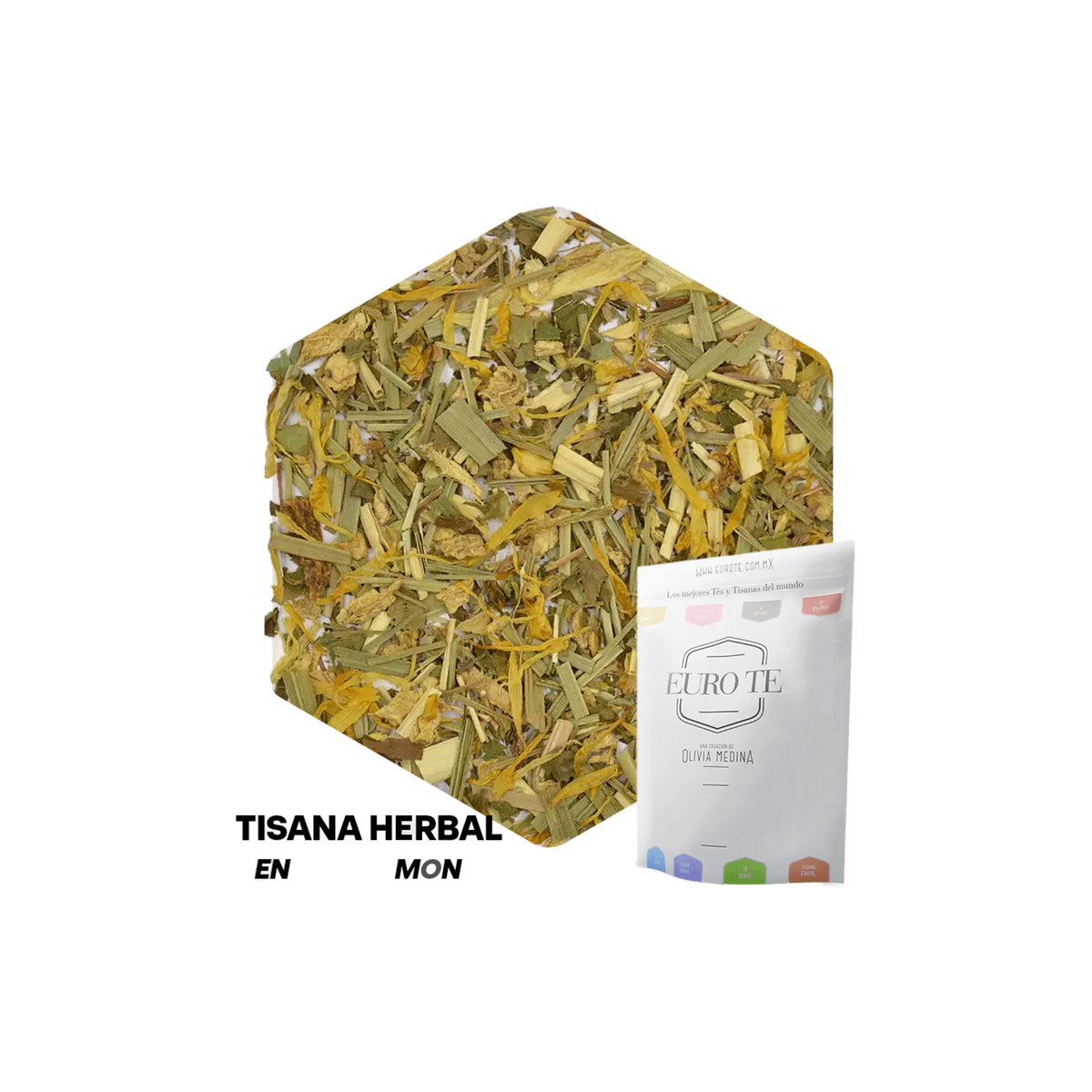 Tisana Herbal Jengibre Limón Euro Té Bolsa 250 Gramos