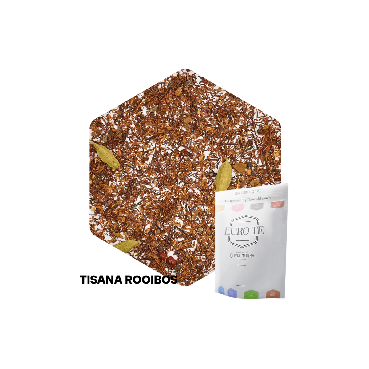 Tisana Herbal Rooibos Chai Euro Té Bolsa 250 Gramos