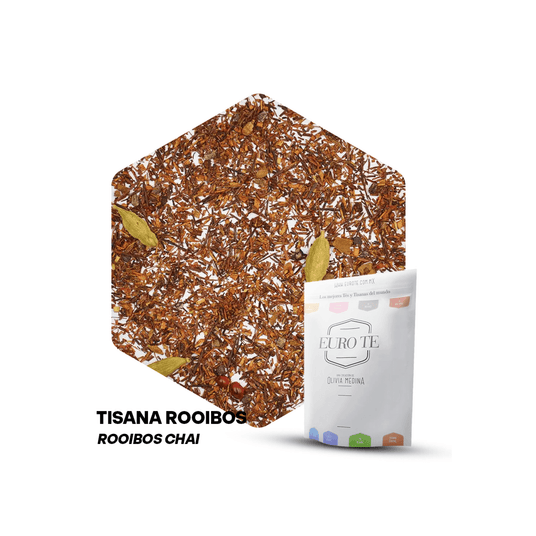 Euro Té Tisana Herbal Rooibos Chai 250 Gramos para cafeterías | Kitchen Experts KEX