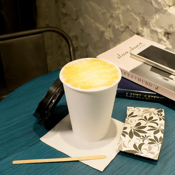 Twinco Vasos Café Papel Blanco 12 Oz para cafeterías | Kitchen Experts KEX