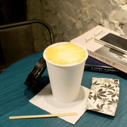 Vasos para café de papel de 12 oz, color Blanco
