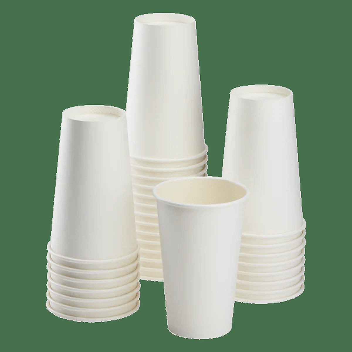 Twinco Vasos Café Papel Blanco 16 Oz para cafeterías | Kitchen Experts KEX