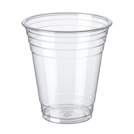 Vasos PET 16 oz para Bebidas Frías | Transparentes, Resistentes y de Alta Calidad - Desechables Kitchen Experts KEX